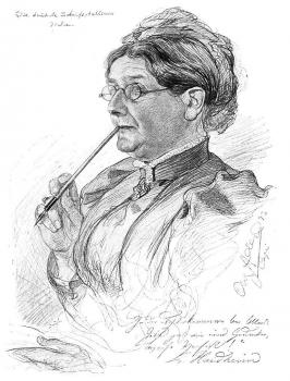 Christian Wilhelm Allers : Portrait of Luise Haidheim